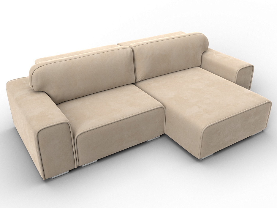 Диван угловой Лига-029 (seven 729 бежевый)