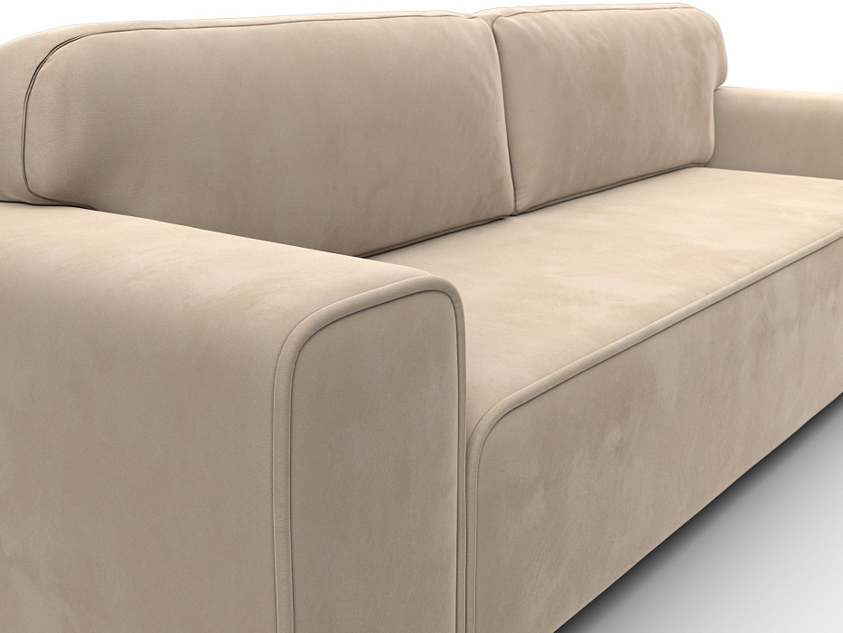 Диван прямой Лига-029 (seven 729 бежевый)