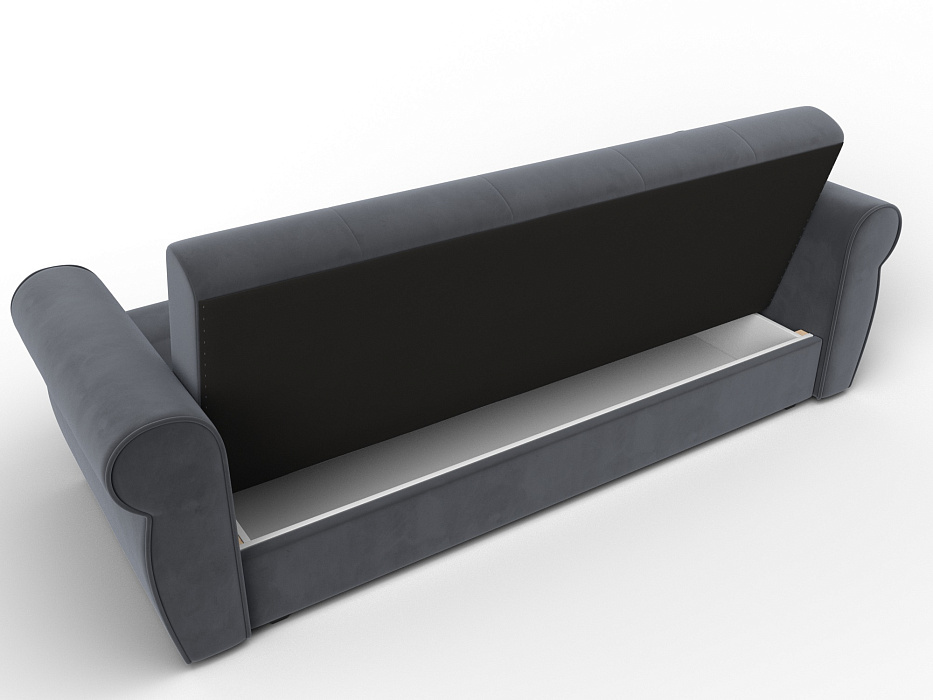 Диван-книжка Лига-019 (seven 17 серый)