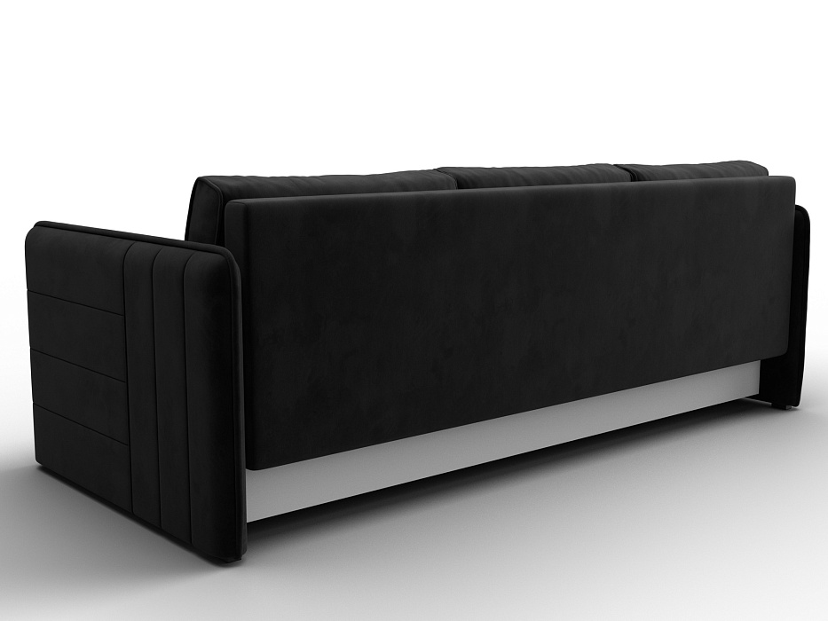 Диван прямой Слим (seven 35 черный)