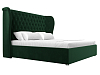 Интерьерная кровать Далия 160 (зеленый цвет)