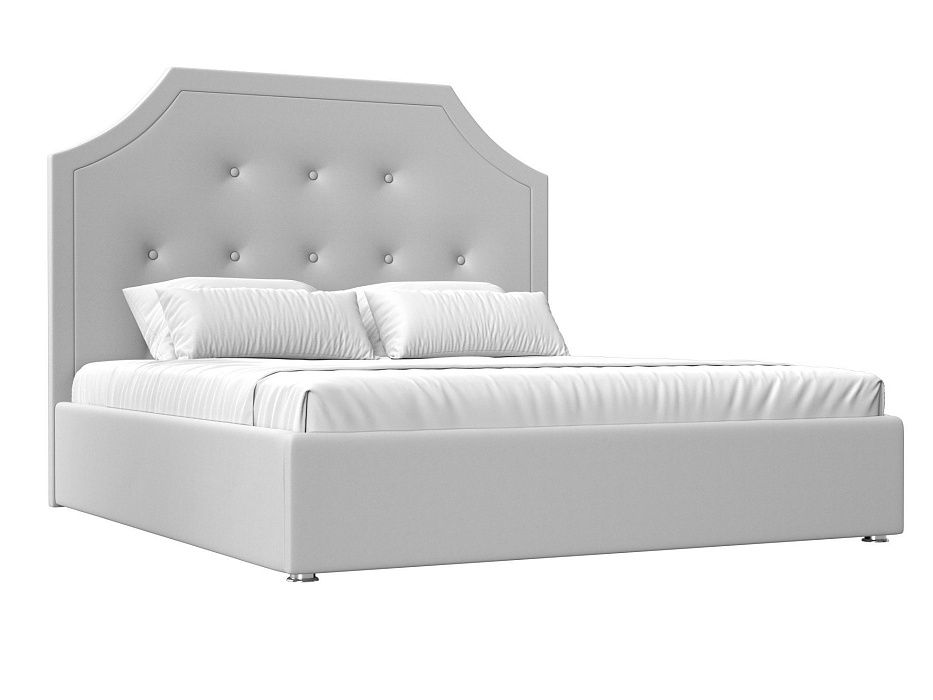 Кровать интерьерная Кантри 200 (белый)