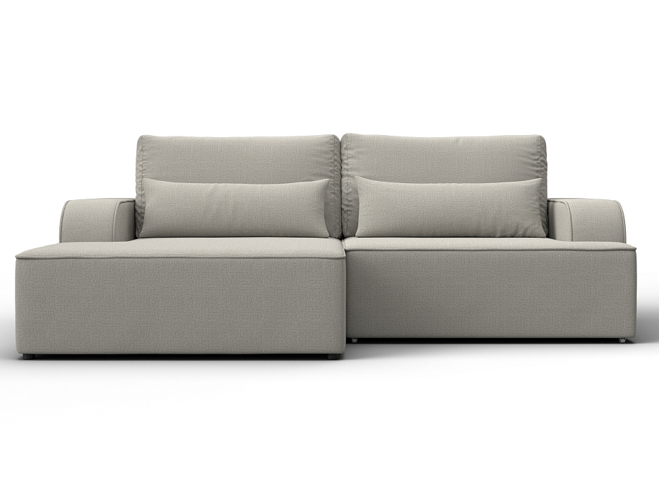 Диван угловой Лига-120 угол левый (амур 02 бежевый)