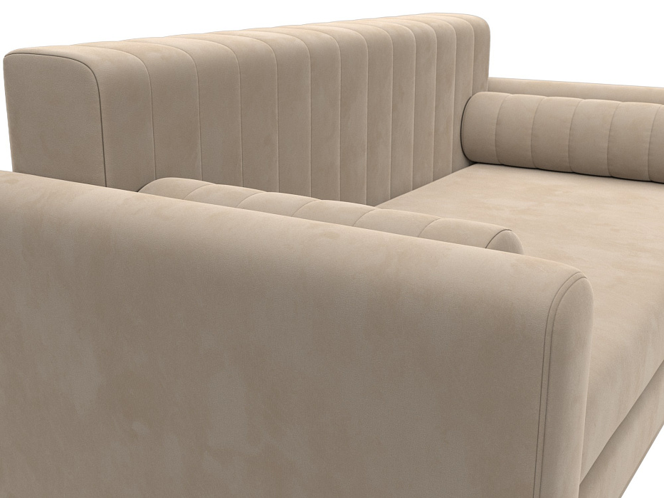 Диван прямой Лига-070 (seven 729 бежевый)