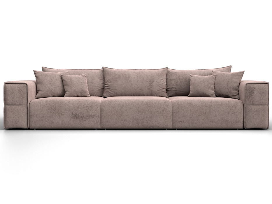 Диван прямой Лига-058 НПБ Лонг (tower 05 бежевый)