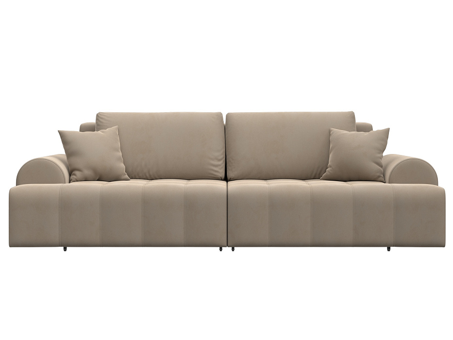 Диван прямой Лига-080 НПБ (seven 729 бежевый)