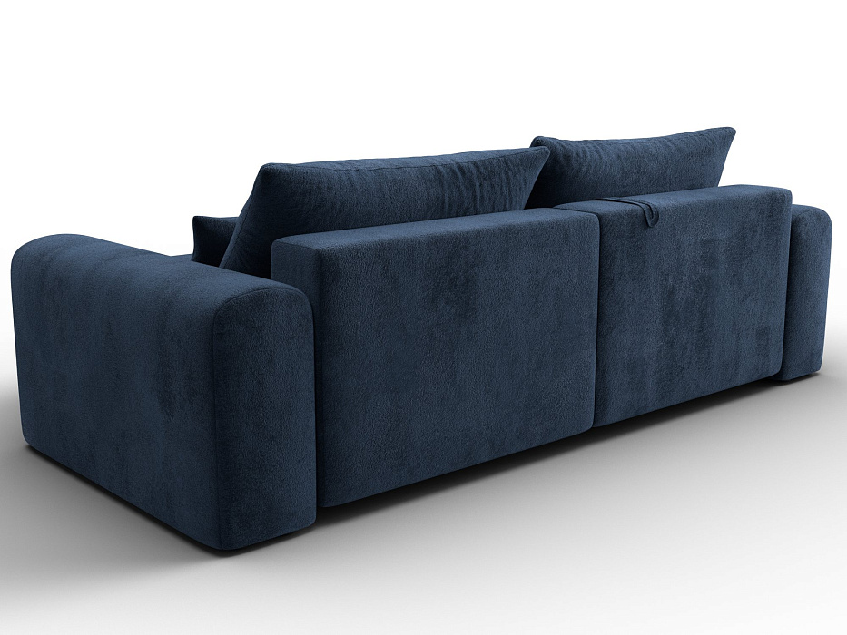 Диван угловой Лига-056 НПБ угол универсальный (tower 13 синий)