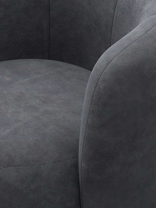 Кресло Лига-072 (brut 16 темно-серый)