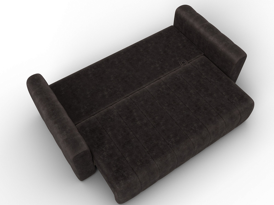 Диван прямой Лига-062 НПБ (brut 17 коричневый)