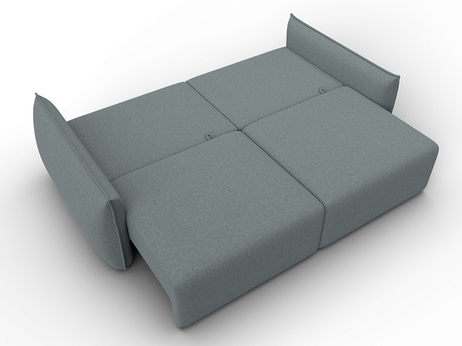 Диван прямой Лига-051 НПБ (амур 07 серый)