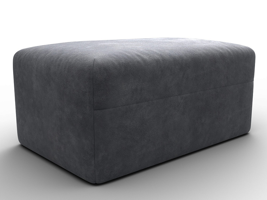 Модуль пуф Лига-060 НПБ (brut 16 темно-серый)