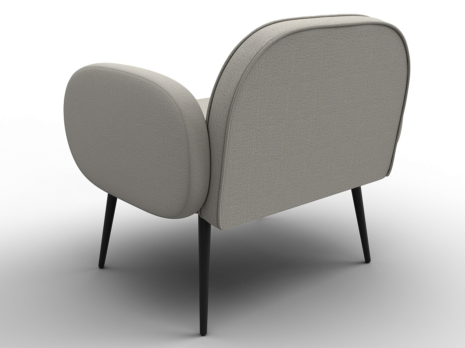 Кресло Лига-086 (рогожка амур 02 бежевый)