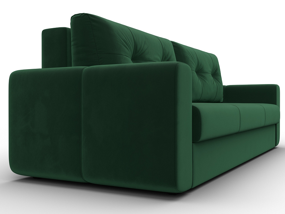 Диван прямой Лига-031 (seven 626 зеленый)