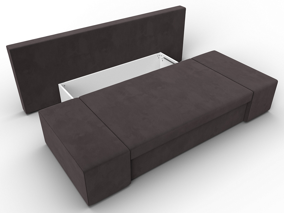 Диван прямой Сан Марко (seven 727 коричневый)