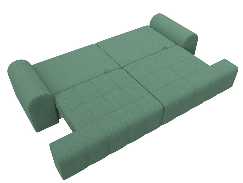 Диван прямой Лига-080 НПБ (амур 11 зеленый)