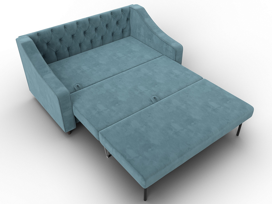 Диван прямой Лига-071 (seven 113 бирюзовый)