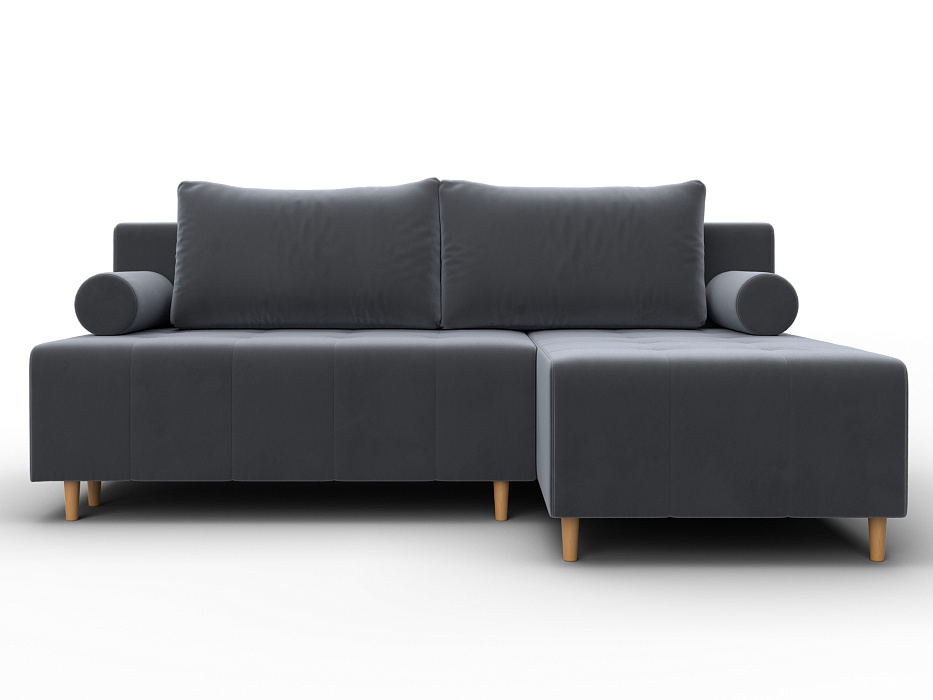 Диван угловой Лига-102 угол универсальный (seven 17 серый)