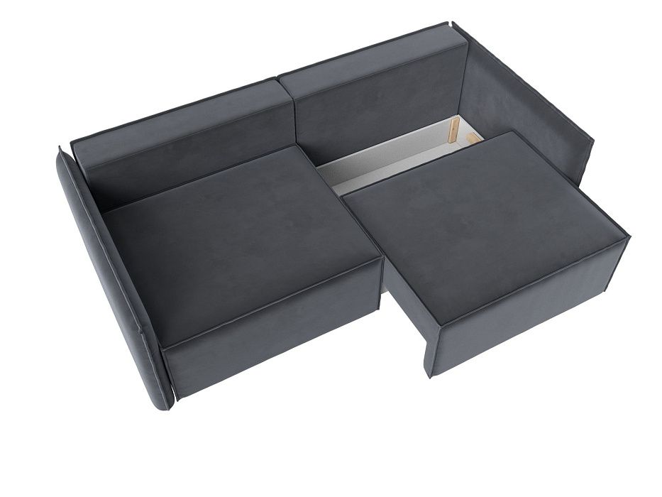 Диван прямой Либерти (seven 17 серый)