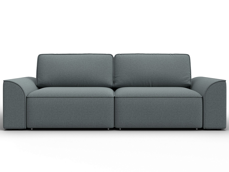 Диван прямой Лига-048 НПБ (амур 07 серый)