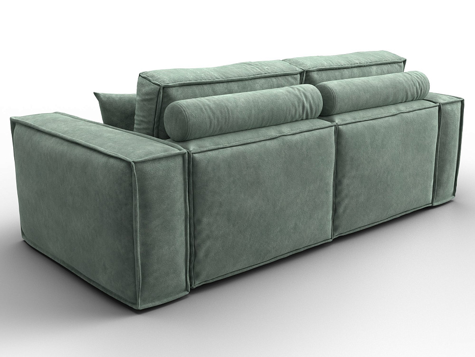 Диван прямой Лига-081 НПБ (brut 08 зеленый)