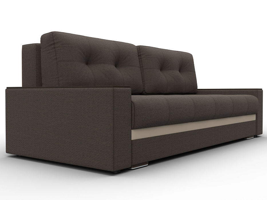 Диван прямой с декором Лига-096 НПБ фото в интернет-магазине Лига Диванов