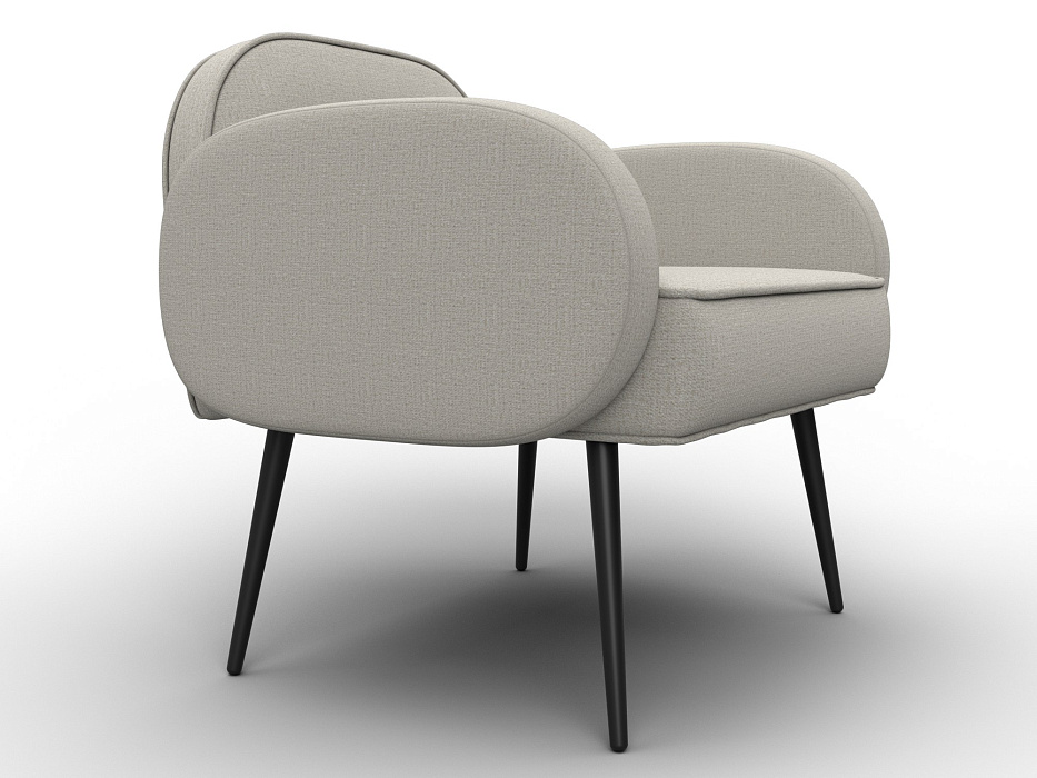 Кресло Лига-086 (рогожка амур 02 бежевый)