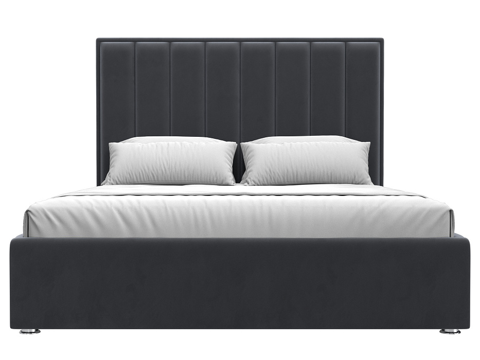 Кровать интерьерная Афродита 160 (seven 17 серый)