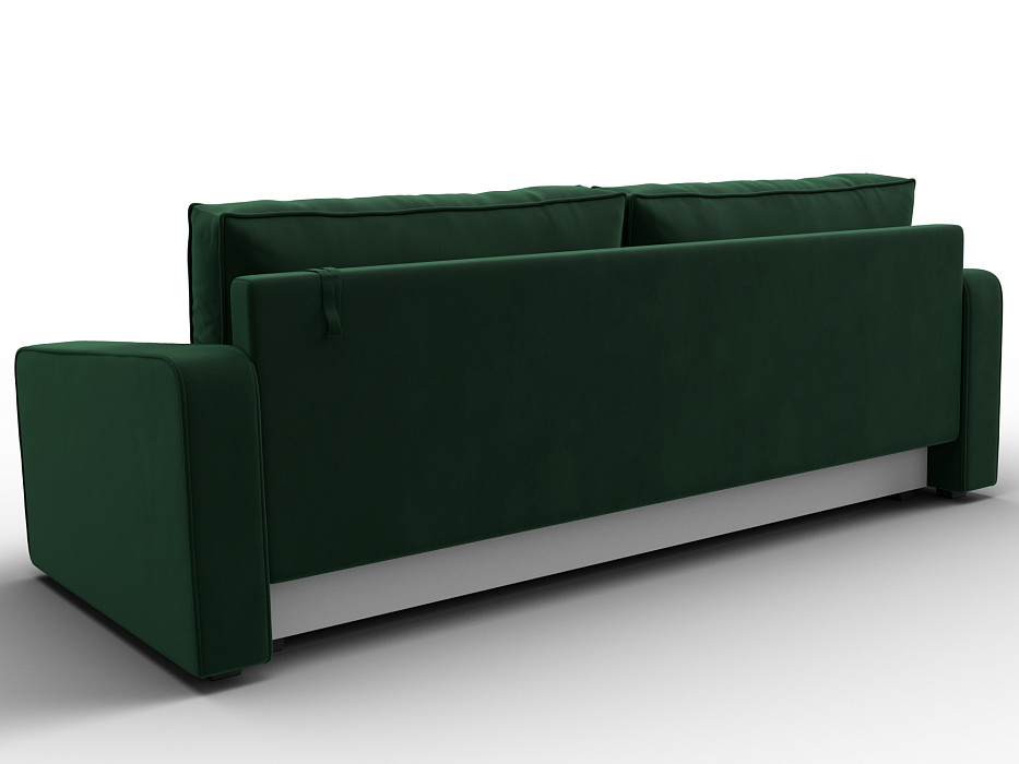 Диван прямой Лига-009 (seven 626 зеленый)
