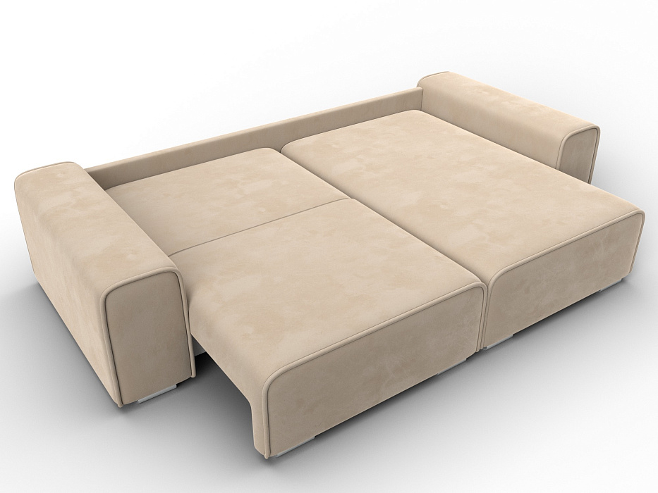 Диван угловой Лига-029 (seven 729 бежевый)