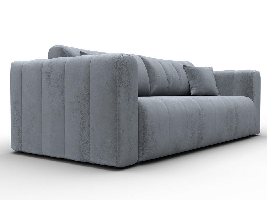 Диван прямой Лига-062 НПБ (tower 10 серый)