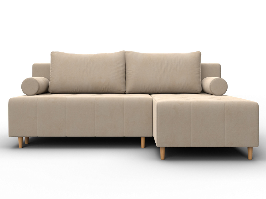 Диван угловой Лига-102 угол универсальный (seven 729 бежевый)