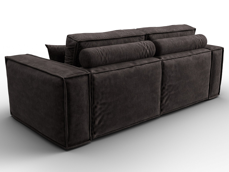 Диван прямой Лига-081 НПБ (brut 17 коричневый)