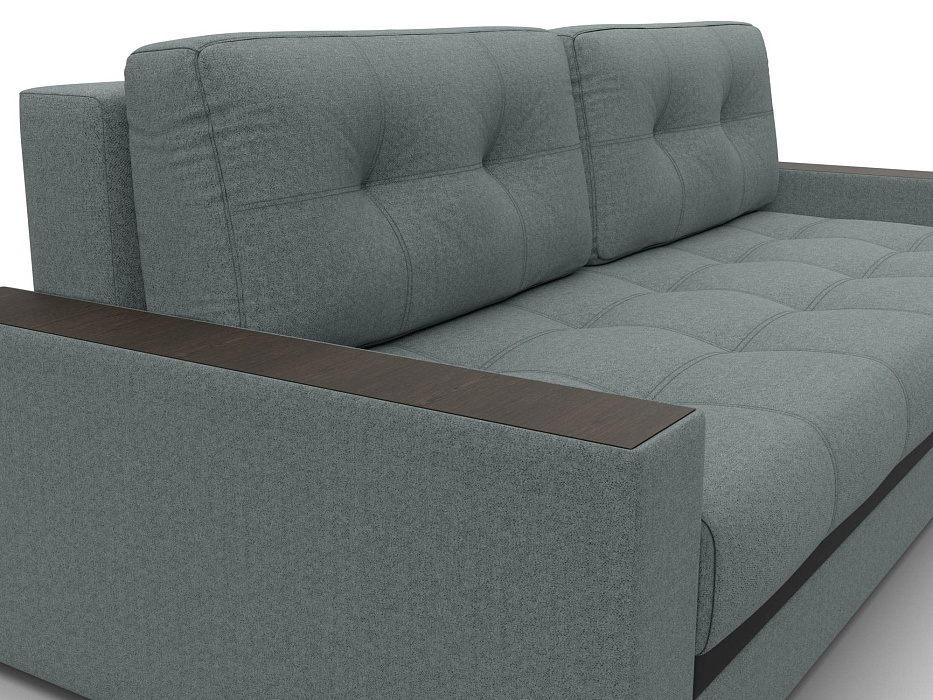 Диван прямой с декором Лига-096 НПБ фото в интернет-магазине Лига Диванов