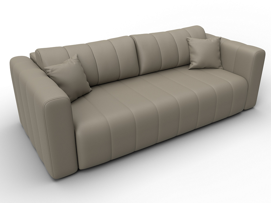 Диван прямой Лига-062 НПБ (grifon 04 бежевый)