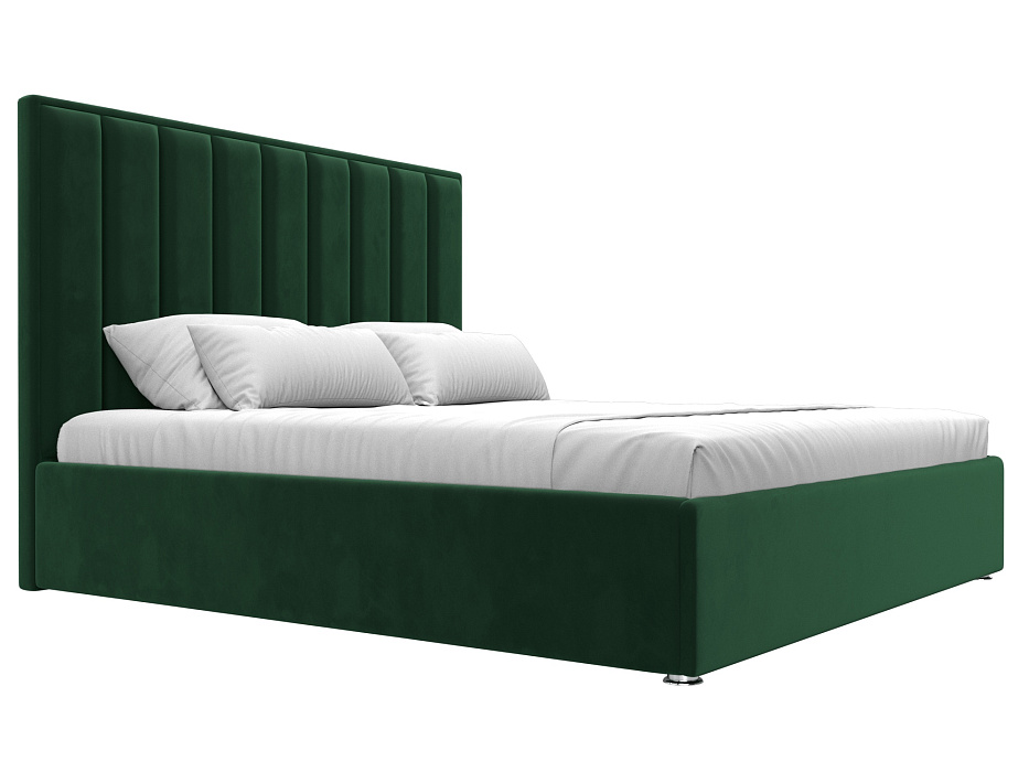 Кровать интерьерная Афродита 180 (seven 626 зеленый)