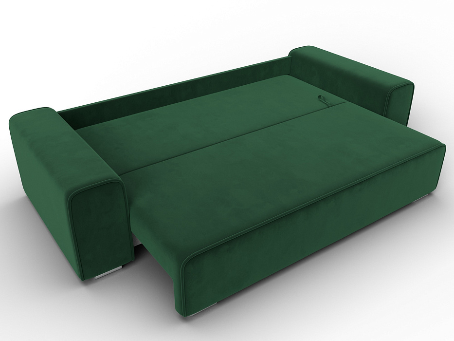 Диван прямой Лига-029 (seven 626 зеленый)