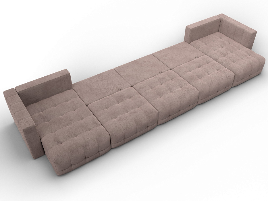 Диван П-образный Лига-052 НПБ МегаЛонг (tower 05 бежевый)