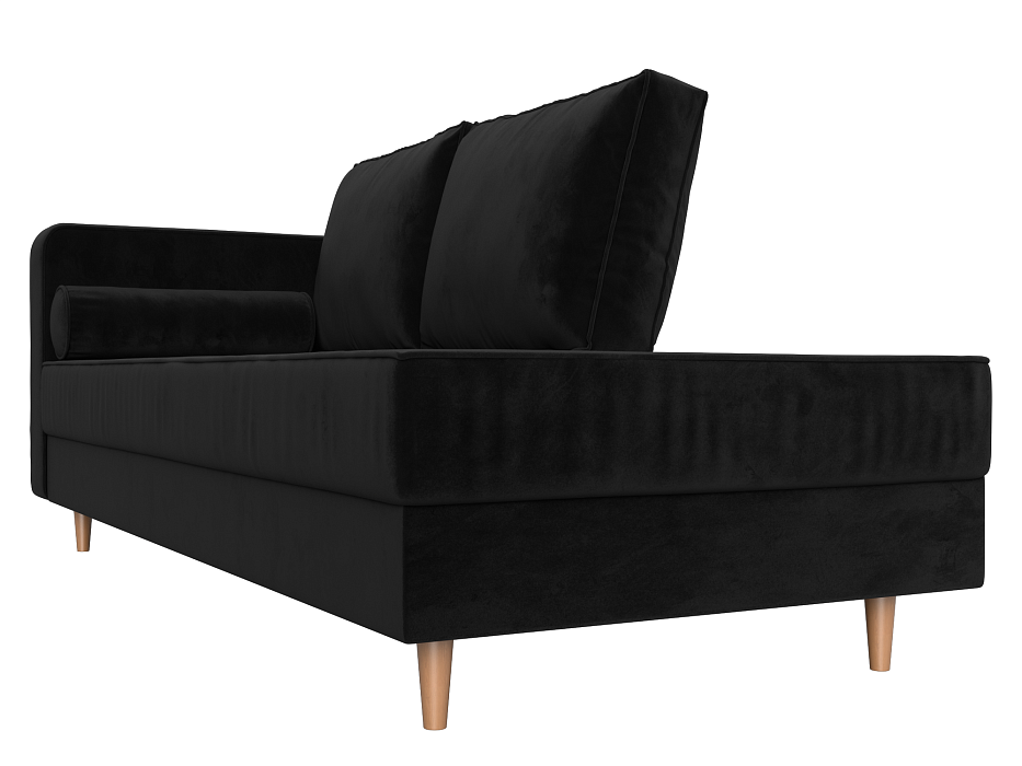 Кушетка Прайм левая (seven 35 черный)