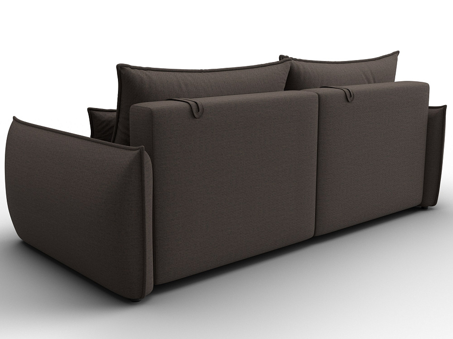 Диван прямой Лига-051 НПБ (амур 05 коричневый)