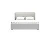 Интерьерная кровать Принцесса 160 (белый цвет)