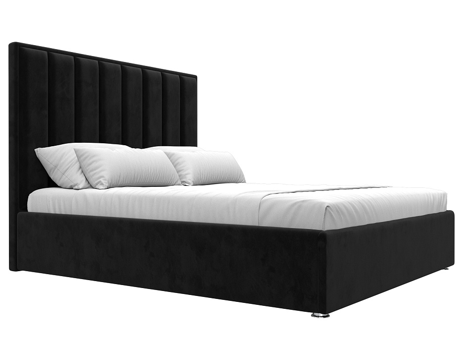 Кровать интерьерная Афродита 160 (seven 35 черный)
