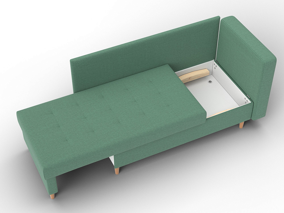 Кушетка Лига-098 (амур 11 зеленый)