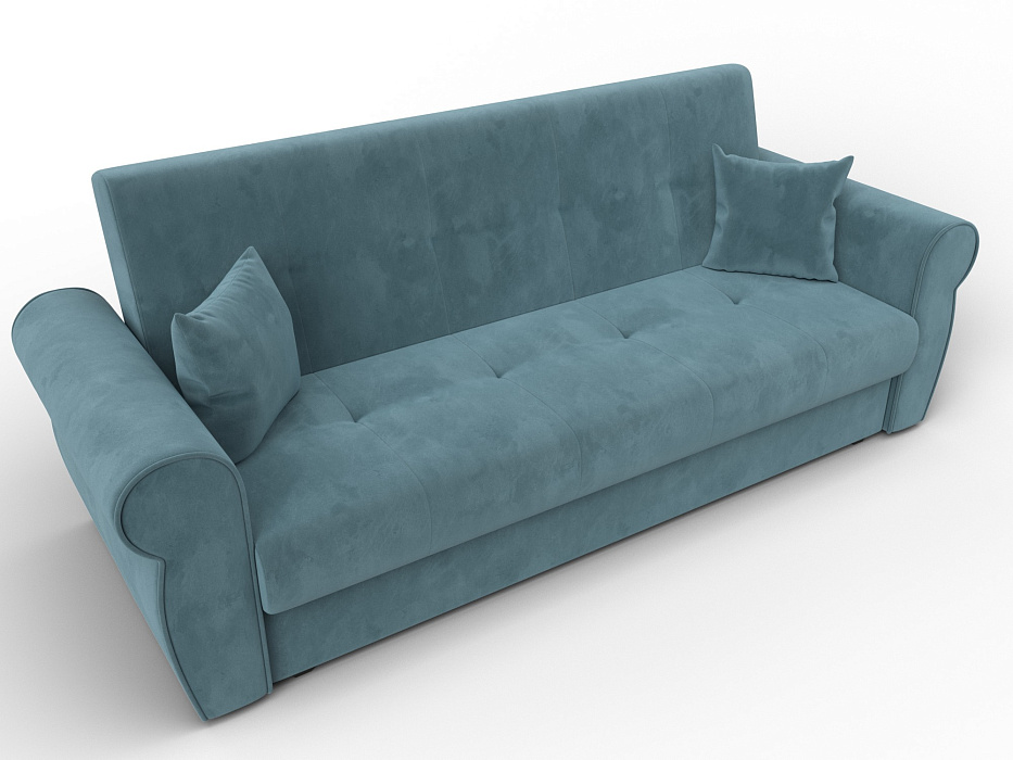 Диван-книжка Лига-019 (seven 113 бирюзовый)