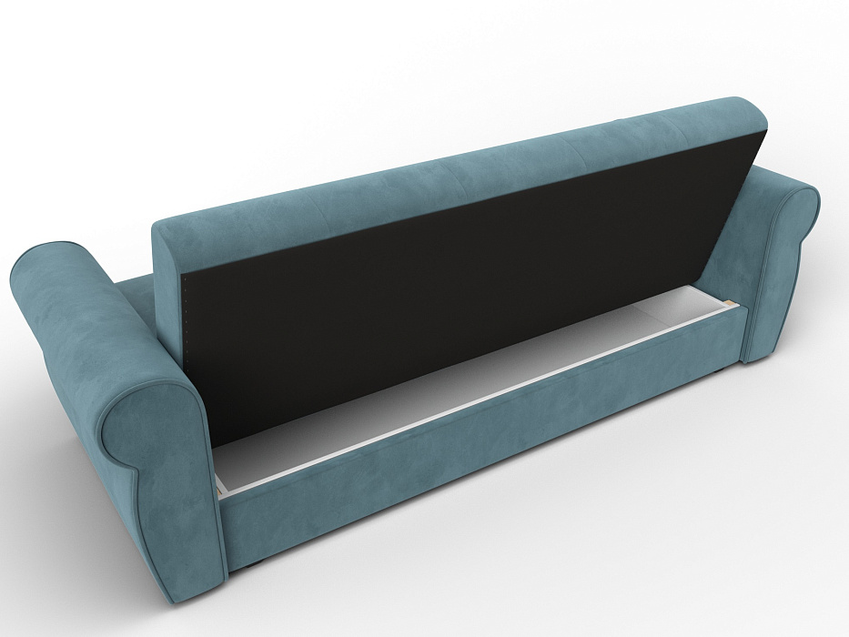 Диван-книжка Лига-019 (seven 113 бирюзовый)