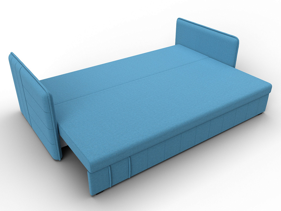 Диван прямой Слим (амур 10 голубой)