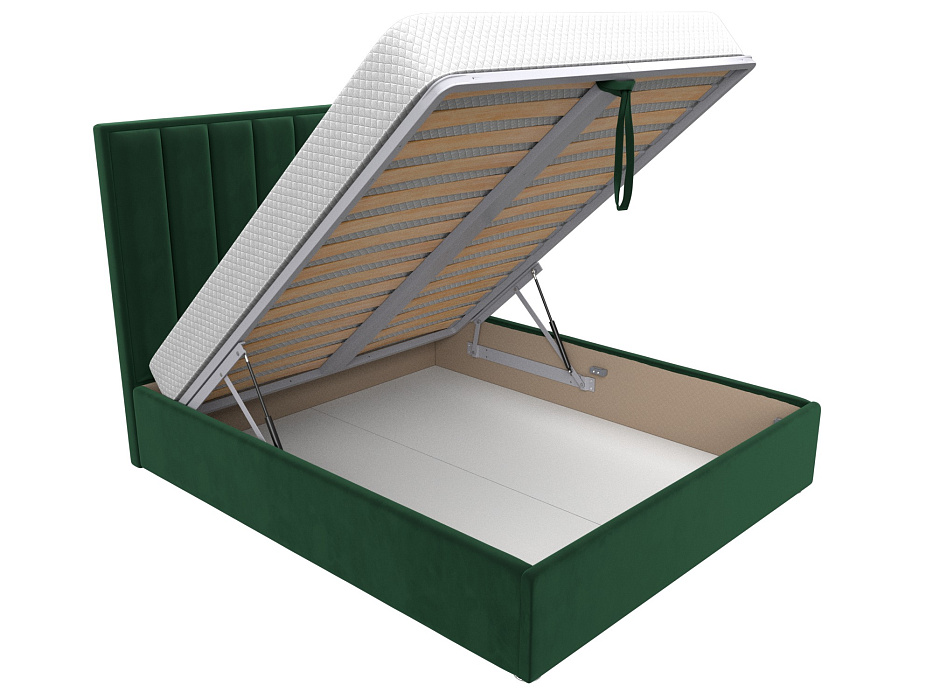 Кровать интерьерная Афродита 160 (seven 626 зеленый)