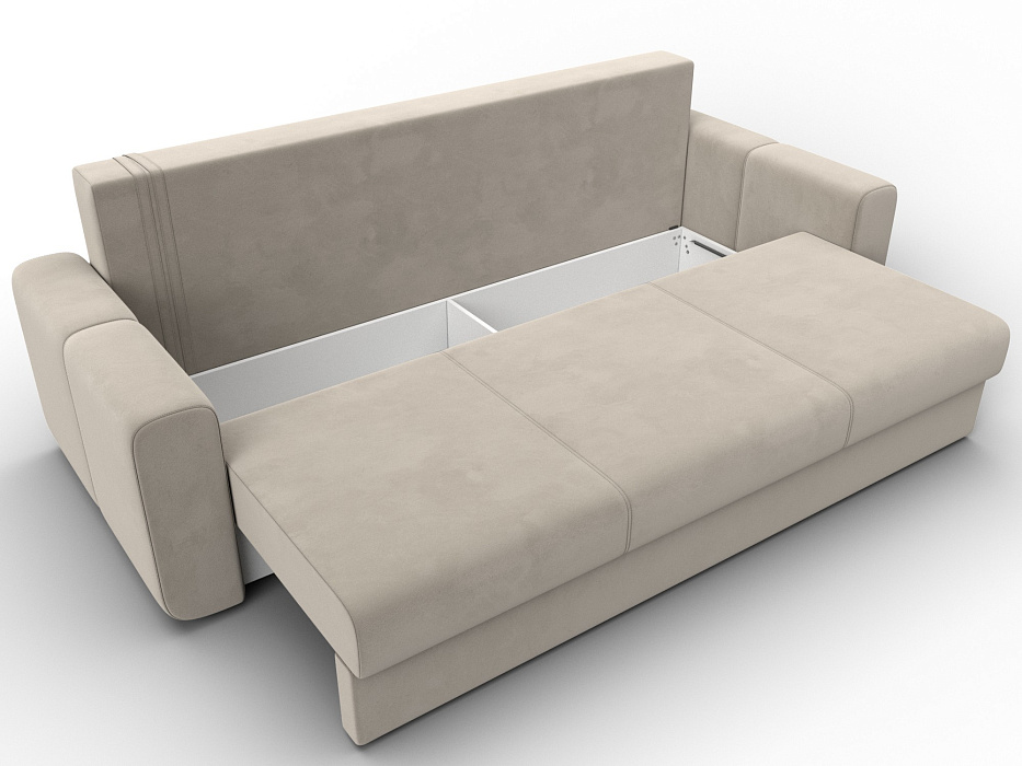 Диван прямой Лига-031 (бежевый)