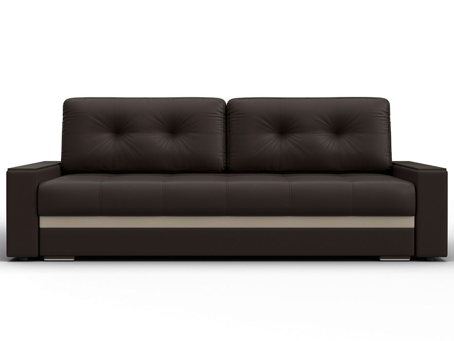 Диван прямой с декором Лига-096 НПБ фото в интернет-магазине Лига Диванов