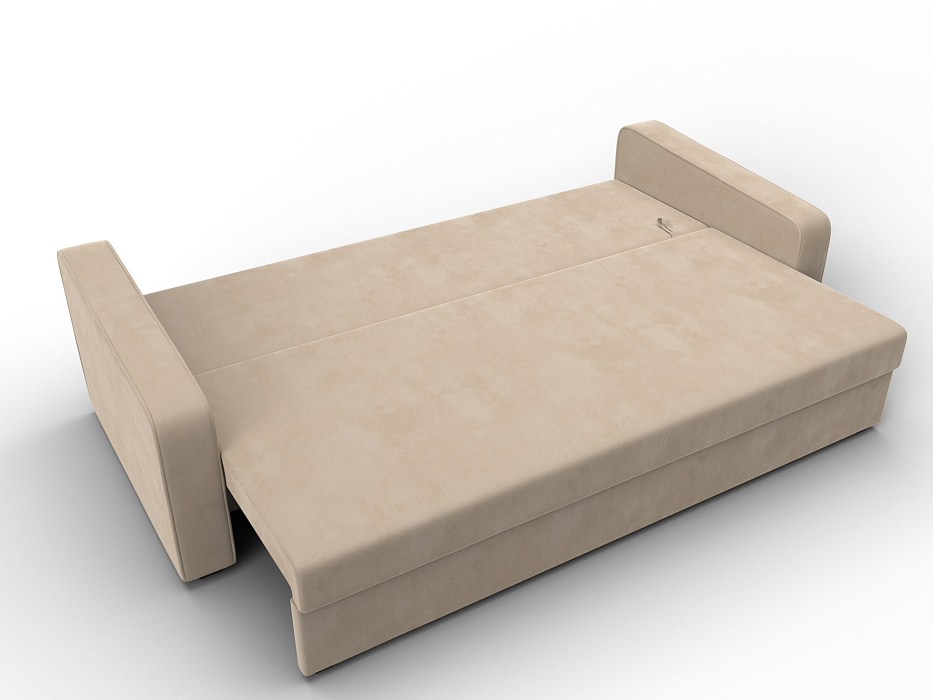 Диван прямой Лига-009 (seven 729 бежевый)