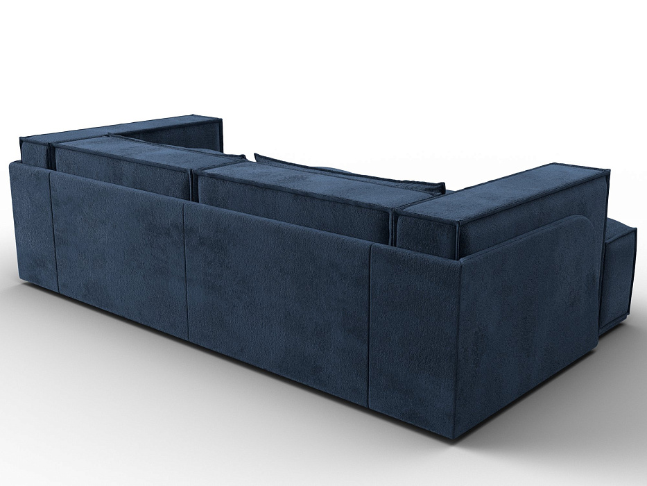 Диван угловой Лига-061 угол левый (tower 13 синий)